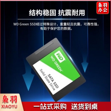 西部数据（WD） Green SSD固态硬盘 SATA3.0接口 绿盘 笔记本台式机 SSD固态硬盘 240G PJ.808