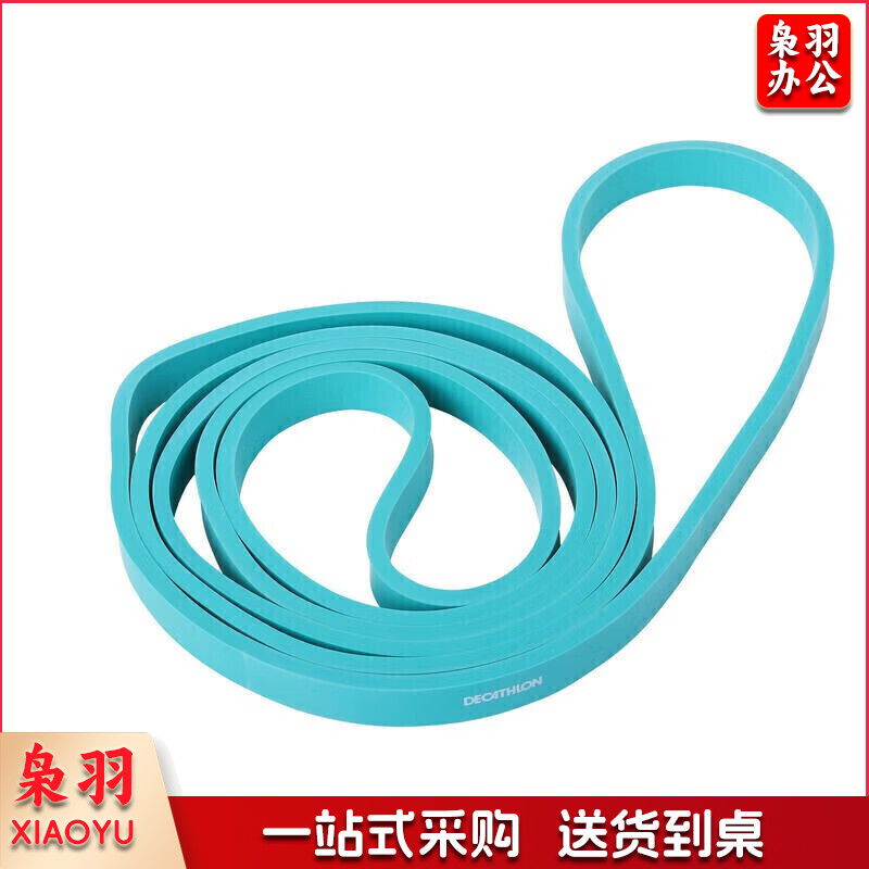 迪卡侬 循环训练多功能 DOMYOS 15公斤弹力带 蓝绿色/15kg 2531585 均码