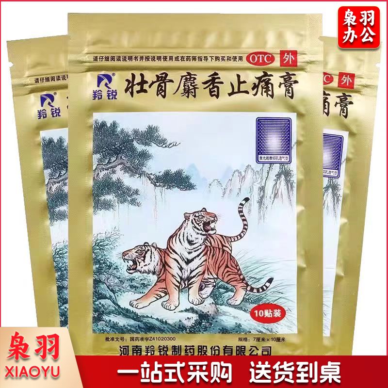 药壮骨麝香止痛膏