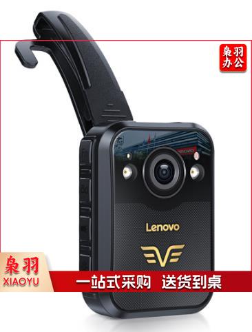 联想(Lenovo)DSJ-2W执法记录仪高清 微型轻薄随身摄像64G 大容量可扩展专业便携4800万像素黑色