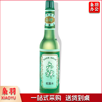 六神 195ml 花露水经典老式玻璃瓶装 清凉舒爽 祛痱止痒 夏季防痱去暑祛除气味去痱