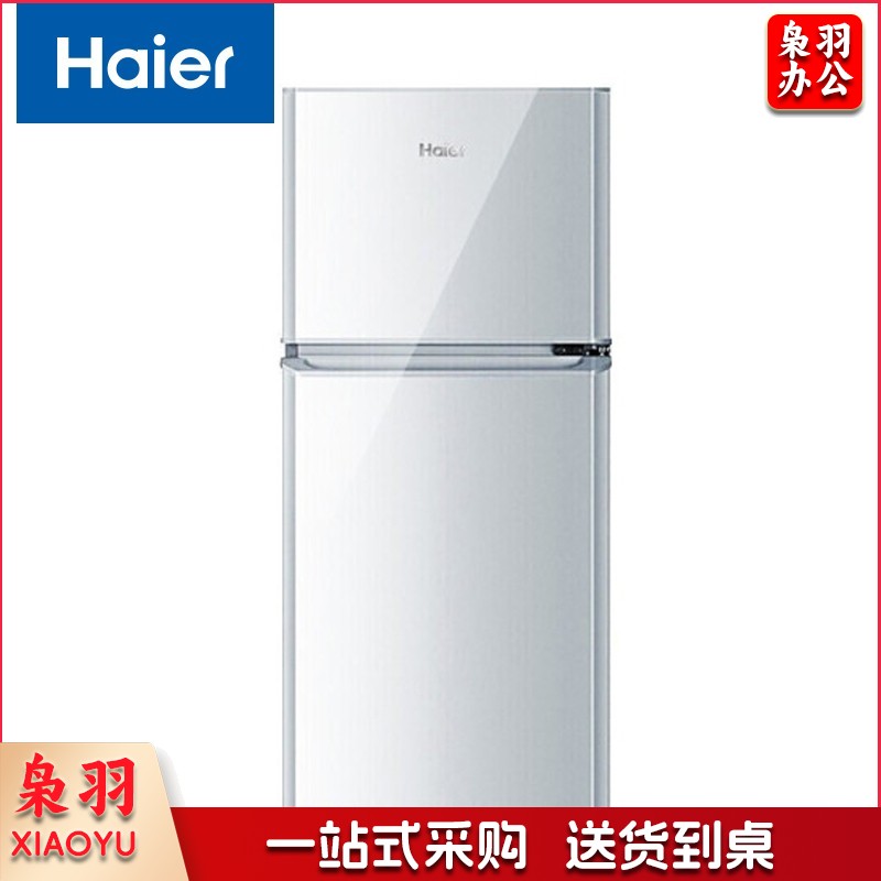 海尔 冰箱 (Haier)BCD-118TMPA 118升两门冰箱 迷你小型冰箱 宿舍冰箱 租房冰箱 双门电冰箱