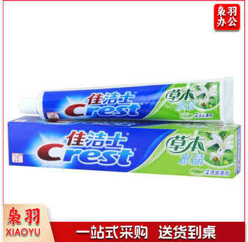 佳洁士牙膏140g 草本水晶(清爽薄荷香型)