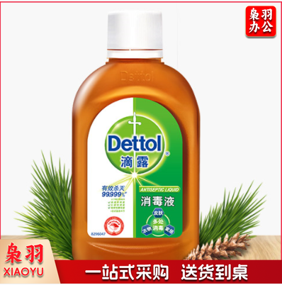 滴露 AF01068 消毒液 衣物除菌液儿童玩具地板宠物皮肤伤口马桶杀菌水 家用除螨 滴露消毒液500ml