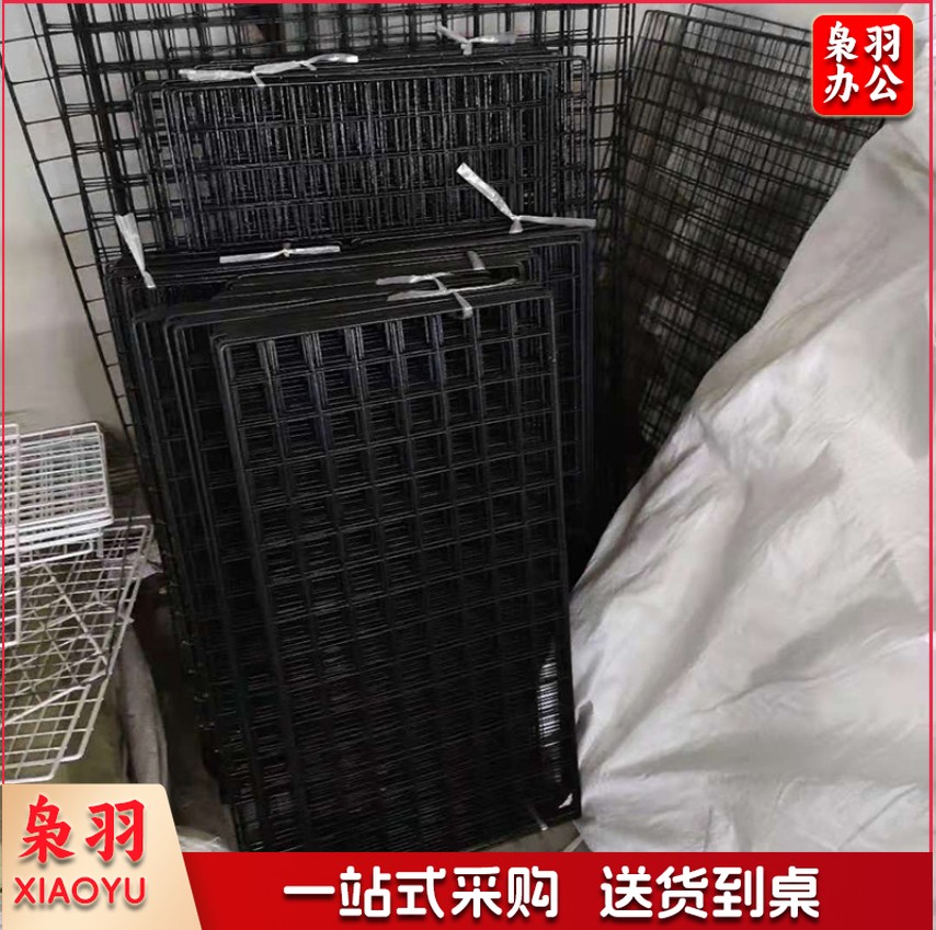 网片铁丝网格照片墙置物架铁艺装饰相框背景墙饰品展示架挂墙铁架 黑色网格片/装饰铁网(30*30)三张起售