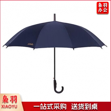 加大雨伞长柄 半自动超大10骨加固商务伞 夜空蓝