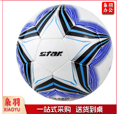 世达(star)SB4125C 足球成人耐磨5号足球手缝比赛足球