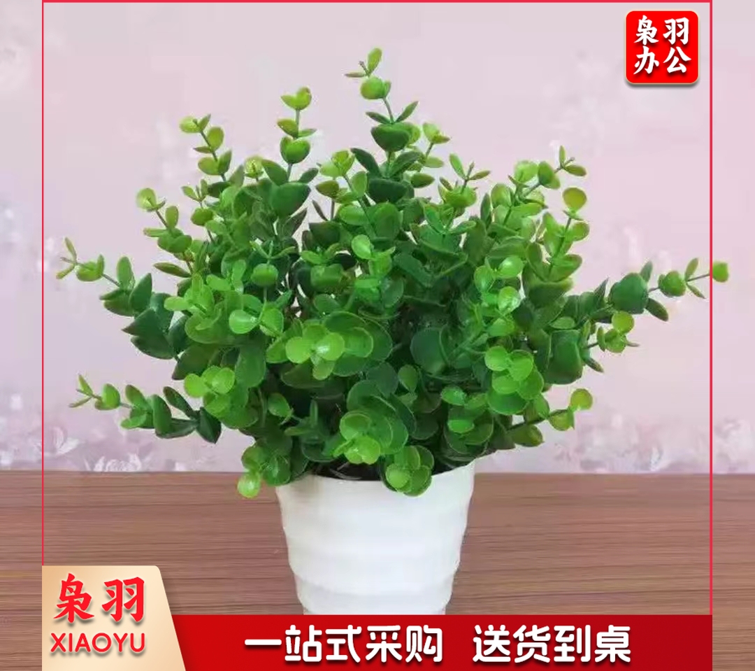 装饰花束仿真植物尤加利