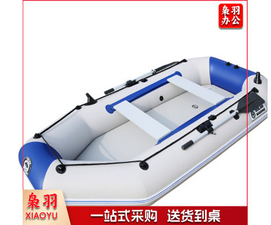 皮划艇防汛抢险橡皮艇充气船冲锋舟夹网救援气垫船 3.0米标准款