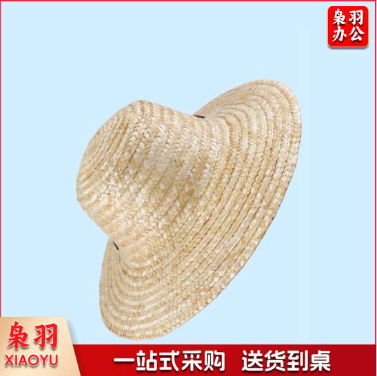 夏季农民草帽 防晒遮阳帽 大沿麦秆草编帽