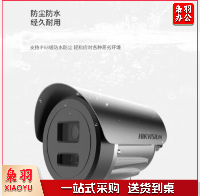 海康威视防爆摄像头poe供电网络摄像机红外夜视IP68防护 加油站 变电站 危化品仓库监控器 【400万全彩】DS-2XE3047FWD-L 4mm 镜头