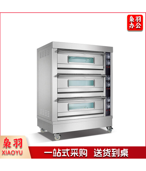 三层六盘电烤箱