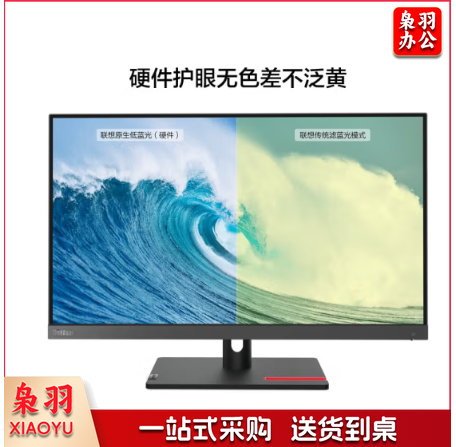 联想(Lenovo)办公显示器2k/4k高清显示屏幕【 24.5英寸/HDMI+VGA接口 S25e-30