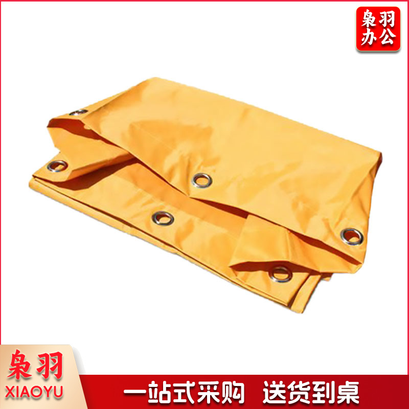 白云清洁AF08160A多功能布草车酒店客房手推车布草车布袋工作车厨房清洁车袋子收纳抹布袋 黄色