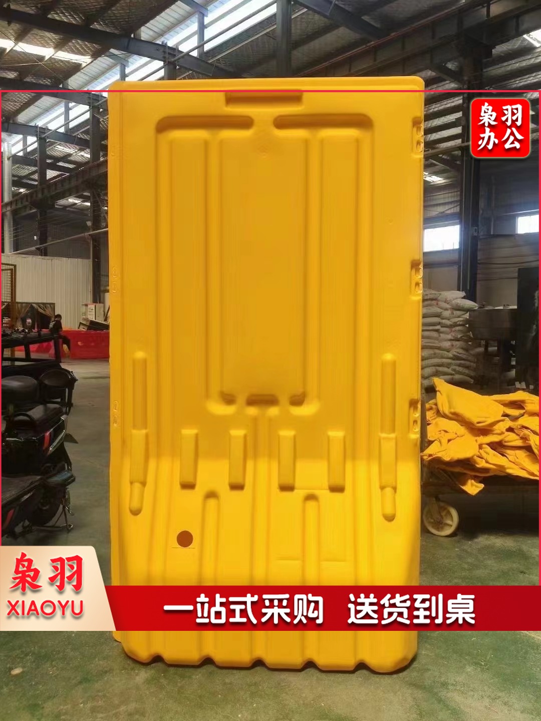  1.8米高注水围栏市政围挡施工围栏水马围栏三孔水马隔离墩