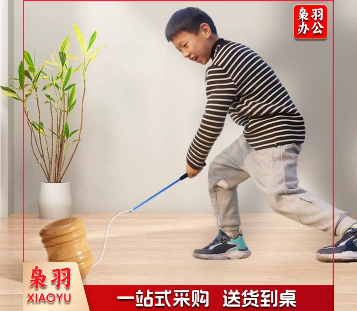 木陀螺儿童冰嘎陀螺玩具男孩成人健身专用抽老式实木陀螺带鞭绳子