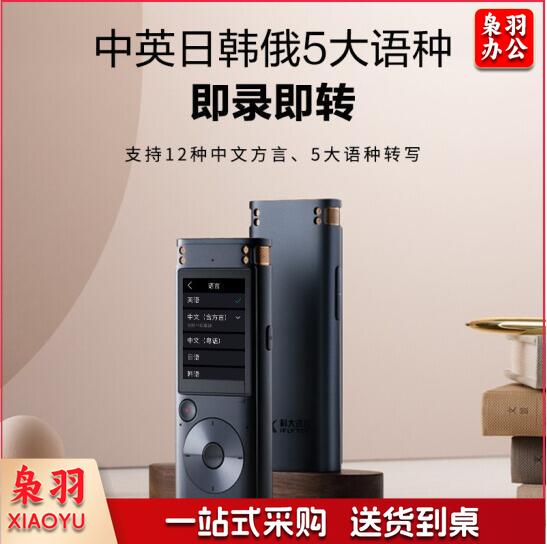 科大讯飞（iFLYTEK）AI智能录音笔SR302 Pro 星空灰