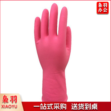 雪莲 胶皮手套 中号