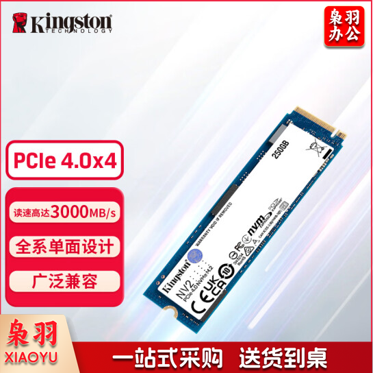 金士顿  1TB SSD固态硬盘 M.2接口 NV3系列 SNV3S/1000G