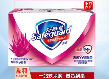 舒肤佳香皂 芦荟呵护 洗去细菌99%  115g/块