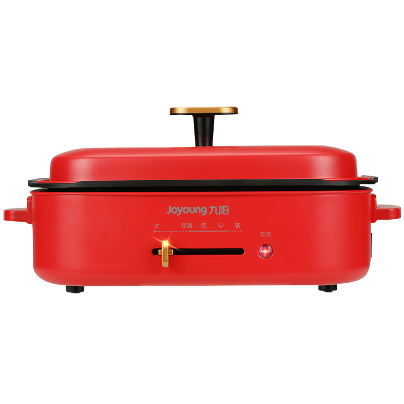 九阳 电火锅 多功能料理锅电烧烤肉盘火锅一体家用电煮锅炒锅网红锅 HG40-G721