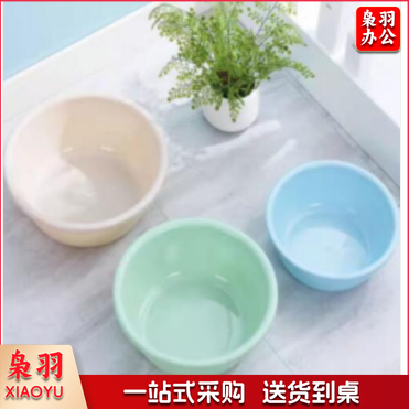 加厚小号耐摔塑料脸盆宿舍面盆脚盆 颜色随机