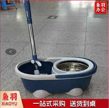 旋转拖把桶 清洁拖把套装  颜色随机