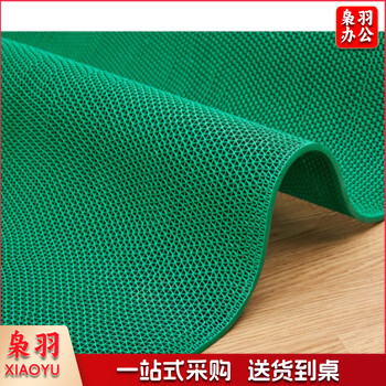 加厚1.2宽*15米长整卷塑料镂空防滑垫幼儿园车间室外防水红地毯地胶垫 绿色