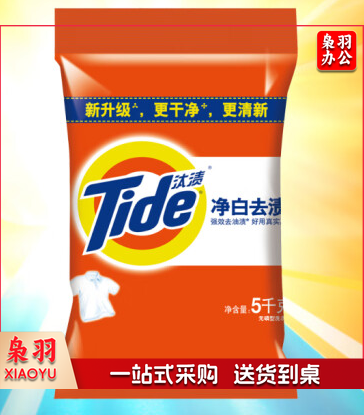 汰渍 洗衣粉 5kg大袋装 净白去渍 无磷洗衣粉 *1袋