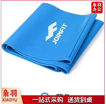 捷英飞/JOINFIT瑜伽弹力带健身开背练肩膀拉力带男女翘臀拉伸带阻力带 2.5米15磅/蓝色