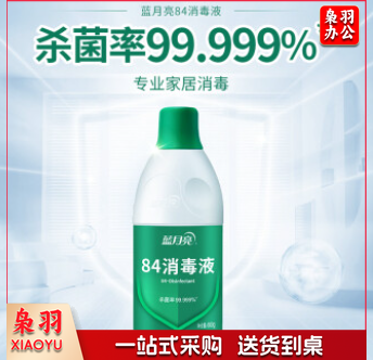 蓝月亮 消毒水 漂白 除菌84消毒液600g/瓶