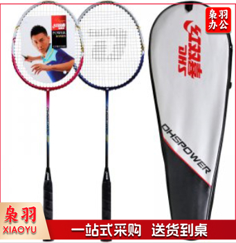红双喜 羽毛球拍对拍套装