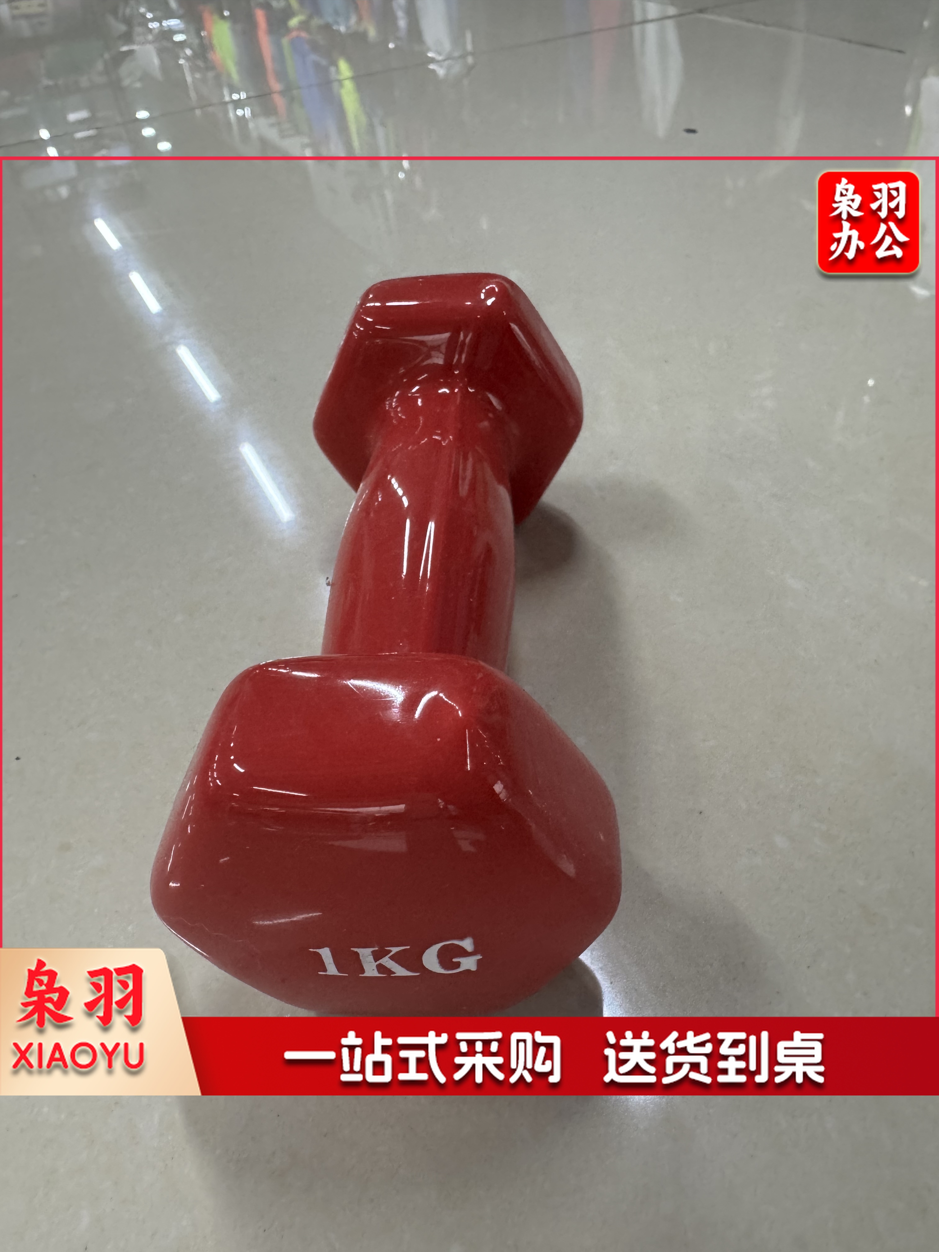 包胶哑铃 小哑铃 1kg
