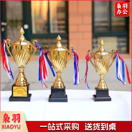 中号金属奖杯