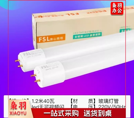 佛山FSL T8 LED灯管 220V40W1.2米双端 标准