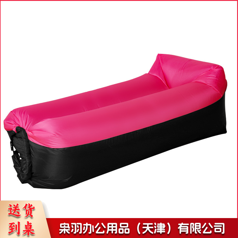 枕头款充气沙发现货户外便携式懒人空气沙发可折叠充气床睡袋迷彩枕头