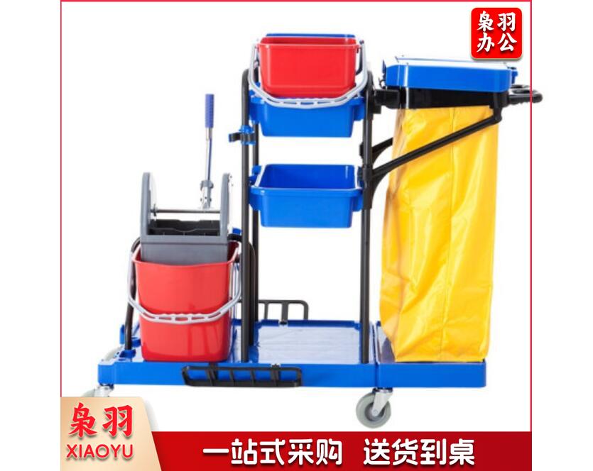 多功能清洁车手推车酒店宾馆客房服务车保洁用清包车
