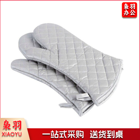 烤箱手套  厨房耐热耐高温 隔热手套 银色  货号：YC