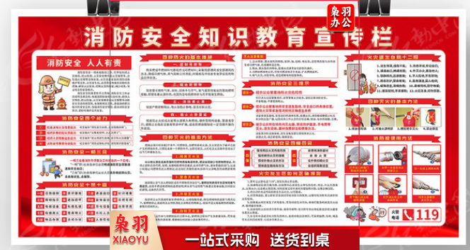 校园消防安全知识宣传栏