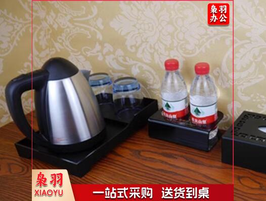 亚克力 酒店托盘茶盘 宾馆客房茶杯热水壶收纳 卫生间洗漱用品盒子