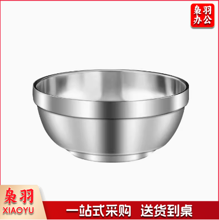 304不锈钢碗食品级双层加厚隔热防烫铂金碗