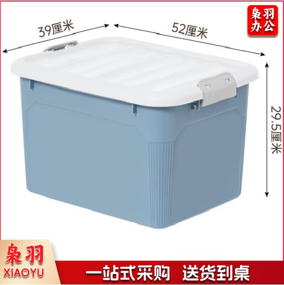 塑料杂物收纳箱搬家整理箱40L