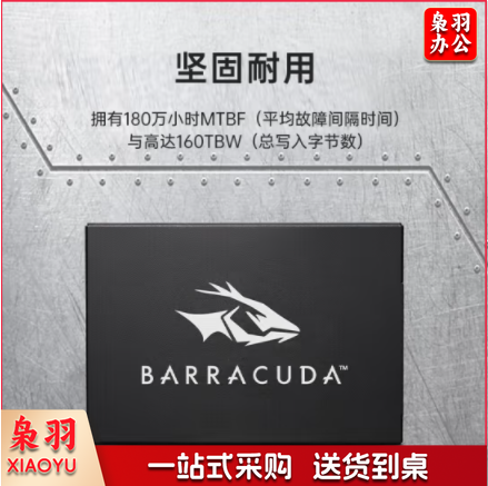 希捷(SEAGATE)固态硬盘256g台式ssd  256GB sata接口