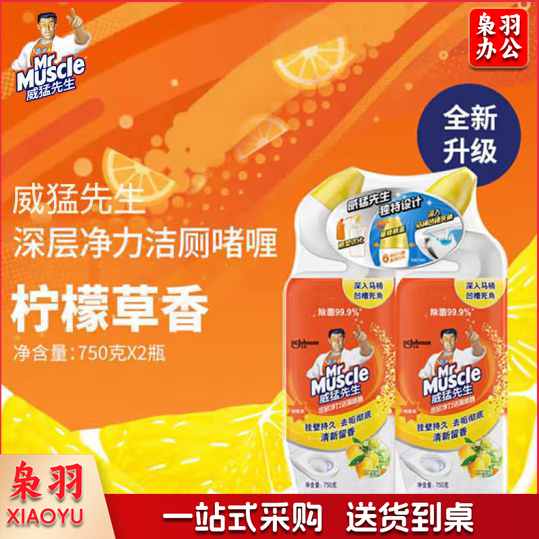 威猛先生 洁厕剂 750g*2瓶 柠檬香(HZH)