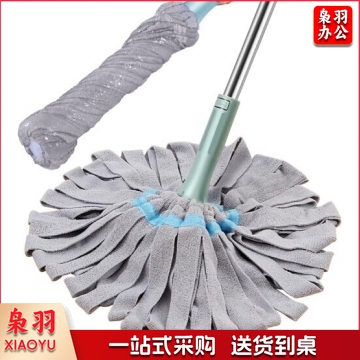 拧水拖把拖布墩布擦地拖把干湿两用拖把粗布条