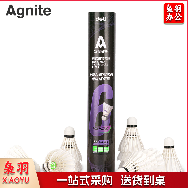 羽毛球(白色)(12个/筒)