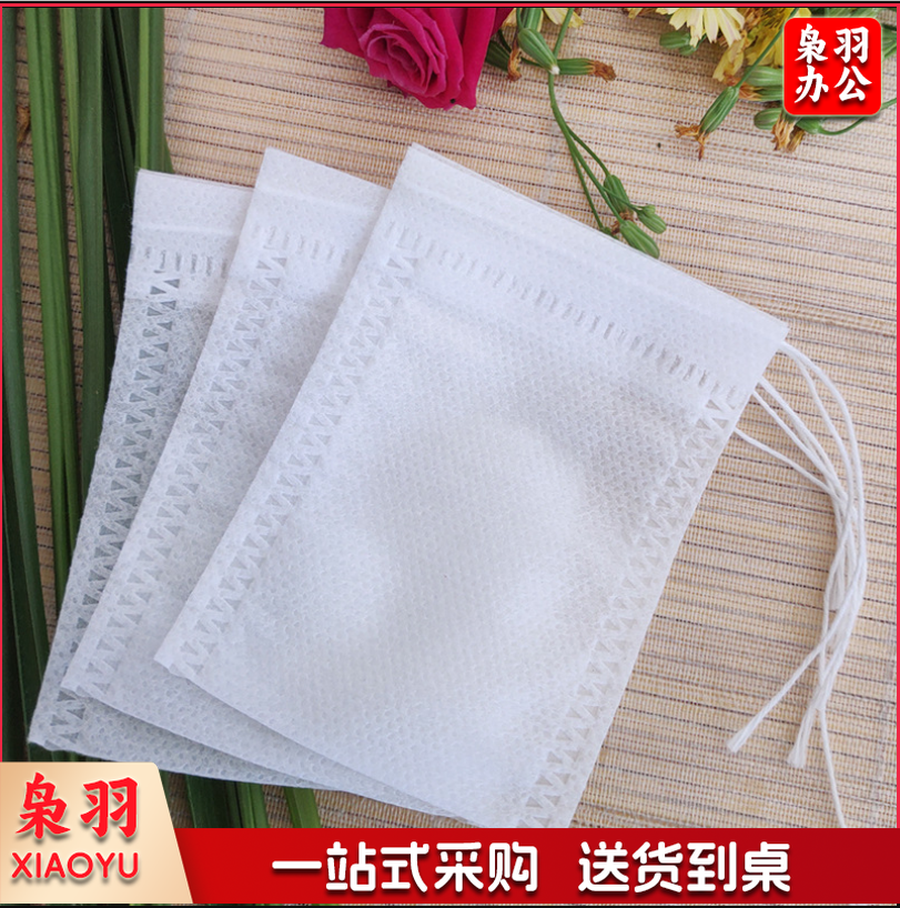 8*10cm 茶袋过滤煲汤煎中药卤料调料包袋一次性(100个/包)