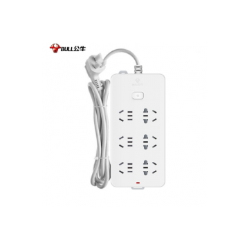 公牛 GN-109K 插座/插线板/插排/排插/接线板 6位 3米