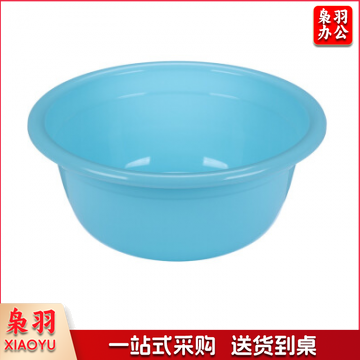 塑料盆 外径-37厘米塑料盆洗衣洗漱盆 颜色随机.