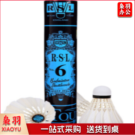 亚狮龙-6号比赛羽毛球 稳定耐打 RSL6号 12只/桶